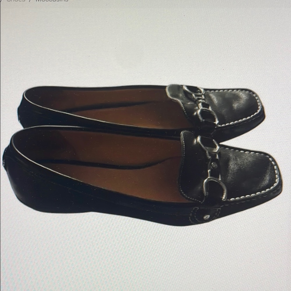 Black Leather Loafers